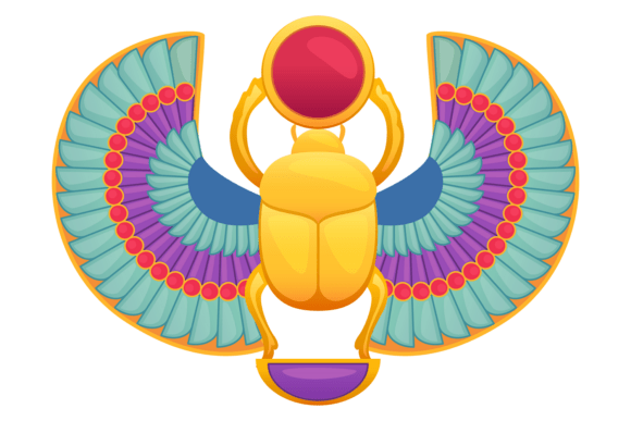 Download Scarab Icon. Sacred Egypt Golden Bug Sym - Premium Bundle