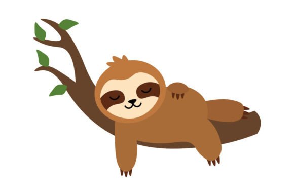 Download Sleeping Tree Sloth - Premium Resources